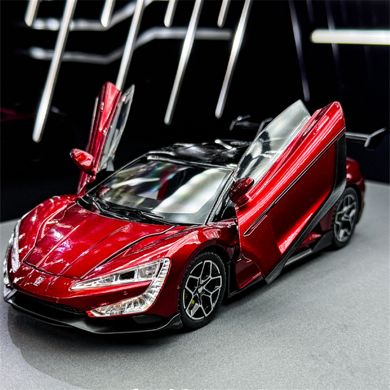 Renewable Energy Kids - 1/24 BYD Yangwang U9 Alaşımlı Elektrikli