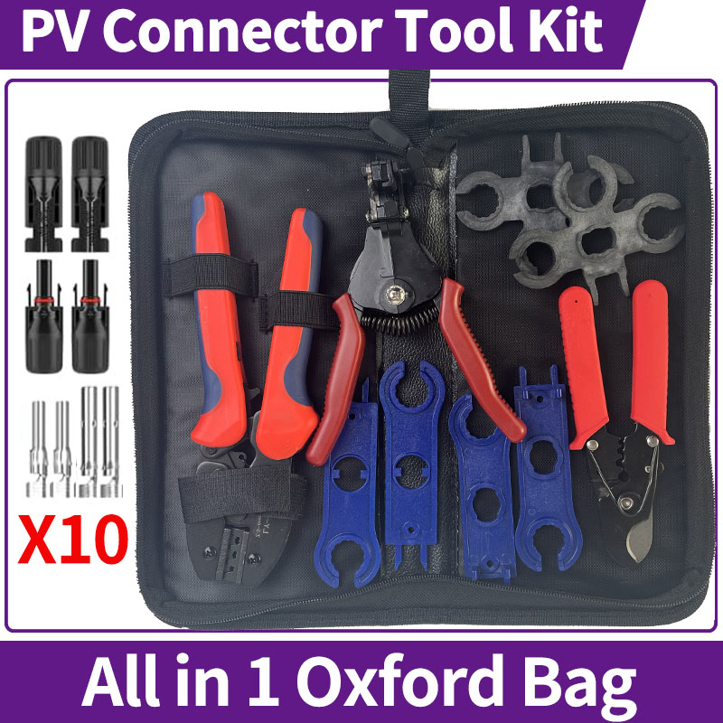Mc4 Crimping Tool - AWG14-10 2.5/4/6mm2 için Striptizci, Kesici, Güneş