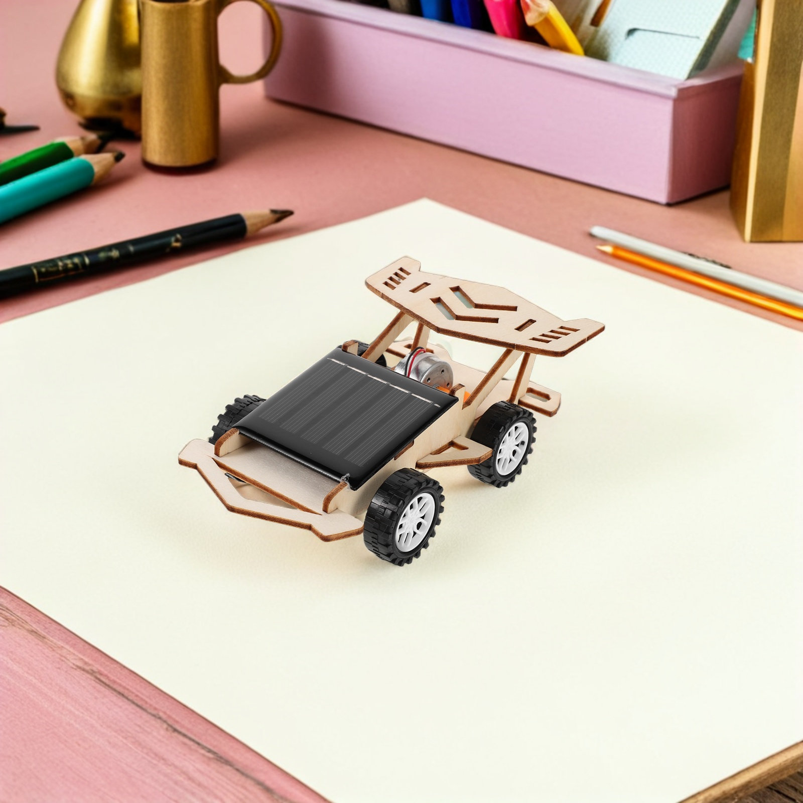 3 Parçalı Güneş Enerjili Araba - Renewable Energy For Kids incelemesi ve fiyatı