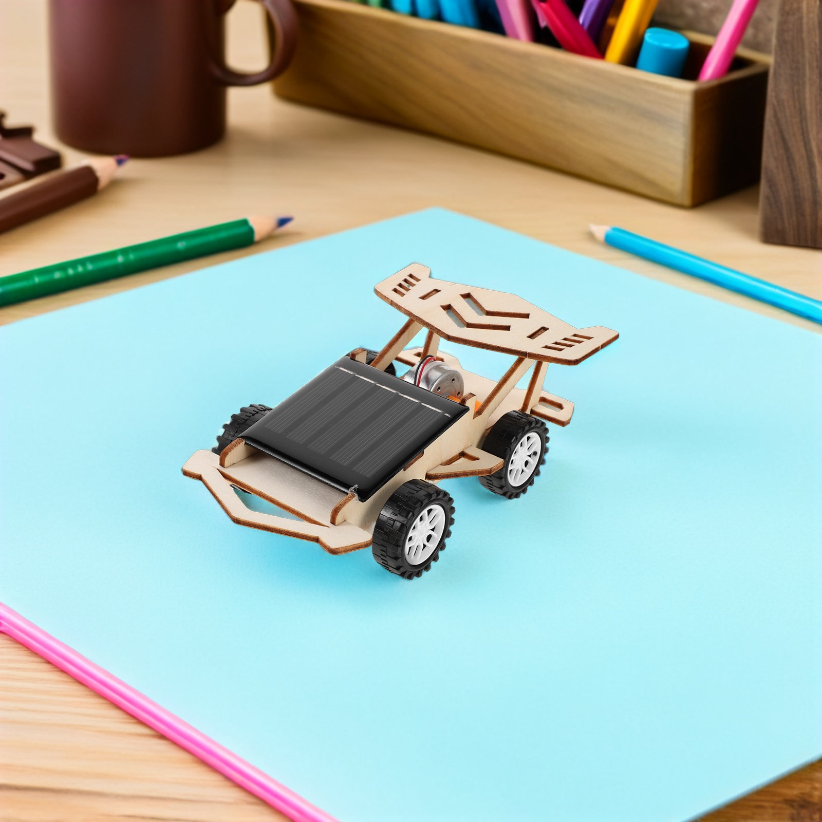 3 Parçalı Güneş Enerjili Araba - Renewable Energy For Kids incelemesi ve fiyatı