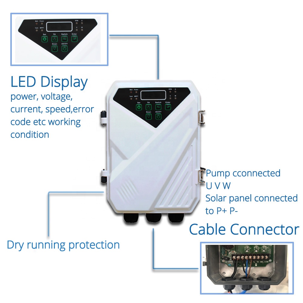 DC Yüksek Basınçlı 48V 120m De - Solar Water Pump incelemesi ve fiyatı