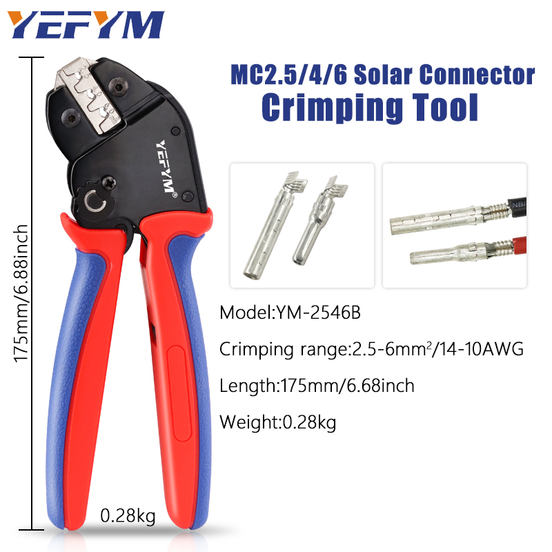 Güneş Crimper Aracı YM-2546B M - Mc4 Crimping Tool incelemesi ve fiyatı