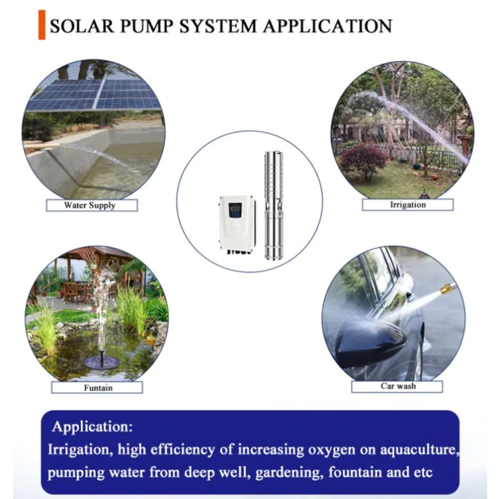 3 inç Güneş Enerjili Derin Kuy - Solar Water Pump incelemesi ve fiyatı